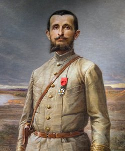 (detail) Le commandant Marchand by Paul Dominique Philippoteaux