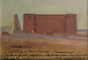 The Hermitage of Father Charles Eugene de Foucauld at Tamanrasset by Paul Elie Dubois