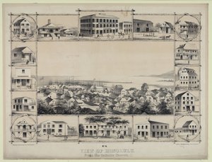 No. 4. View of Honolulu. From the Catholic Church