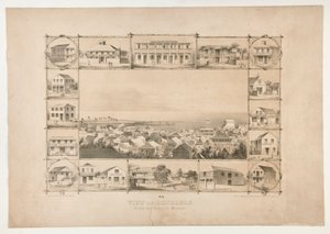 View of Honolulu, From the Catholic Church (No. 3)