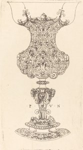 Ornamented Vase by Paul Flindt II