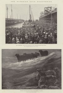 The Klondike Gold Discoveries by Paul Frenzeny