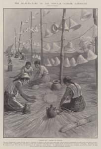 The Manufacture of the Popular Summer Headgear by Paul Frenzeny