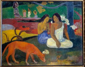 Arearea (Merrymaking) by Paul Gauguin