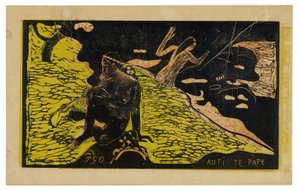 Women at the River, from the Noa Noa Suite by Paul Gauguin