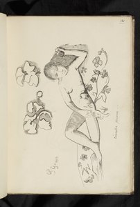 Before and After - Decorative Person by Paul Gauguin