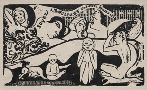 Be in Love and You Will Be Happy by Paul Gauguin