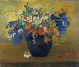 Flowers in a Vase. 1896