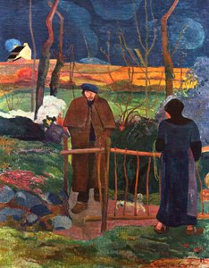 Bonjour Monsieur Gauguin by Paul Gauguin