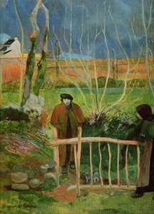 Bonjour Monsieur Gauguin by Paul Gauguin