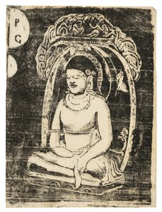 Buddha, from the Suite of Late Wood-Block Prints