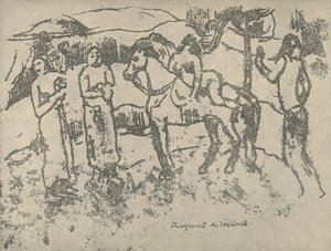 Change of Residence by Paul Gauguin
