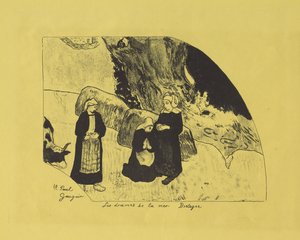 Dramas of the Sea: Brittany by Paul Gauguin