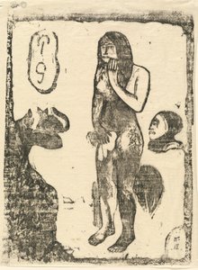 Eve, in or after 1895 by Paul Gauguin