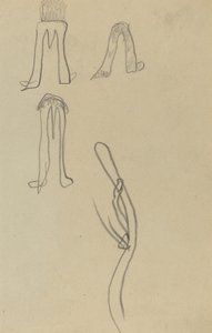 Four Fantastic Forms (recto)