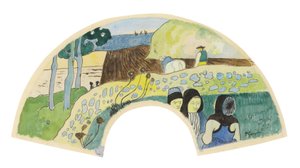 Breton Scene by Paul Gauguin