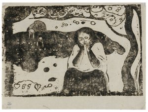 Human Miseries, from the Suite of Late Wood-Block Prints