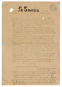 The Smile: Serious Journal, Oct. 13, 1899 by Paul Gauguin