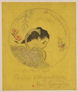 Leda: Plate Design by Paul Gauguin