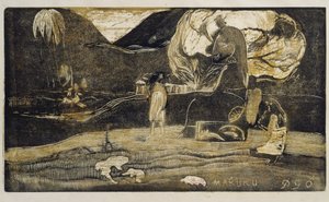 Maruru (Thank You) by Paul Gauguin