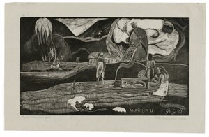 Maruru (Offerings of Gratitude), from the Noa Noa Suite by Paul Gauguin