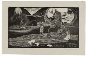 Offerings of Gratitude, from Noa Noa by Paul Gauguin