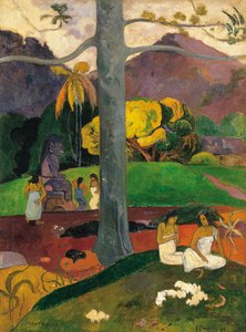 Mata Mua (In Olden Times) by Paul Gauguin