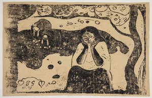 Human Miseries by Paul Gauguin