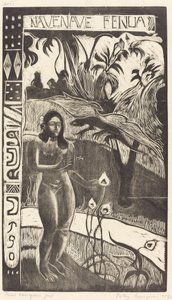 Nave Nave Fenua (Delightful Land) by Paul Gauguin