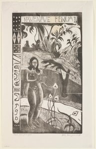 Nave Nave Fenua, from the series “Noa Noa” by Paul Gauguin