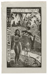 Delightful Land, from the Noa Noa Suite by Paul Gauguin