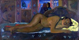 Nevermore by Paul Gauguin