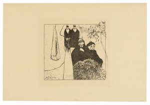 Old Women of Arles, from the Volpini Suite