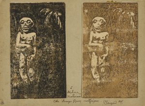 Oviri by Paul Gauguin