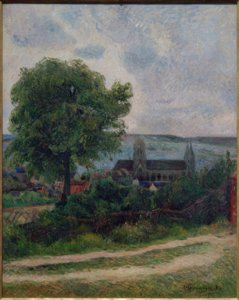 Rouen, the Church of Saint-Ouen by Paul Gauguin