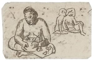Seated Female (related to the painting 