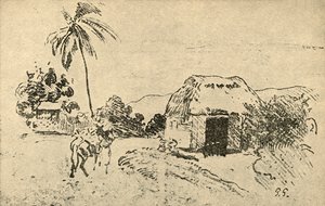 Sketch by Paul Gauguin