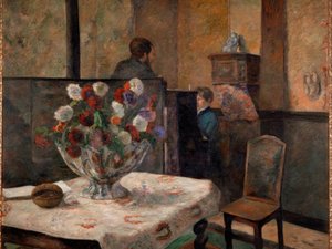 Still Life with Flowers by Paul Gauguin