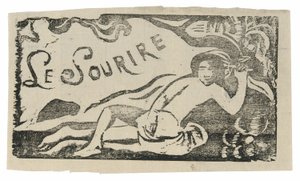 Tahitian Woman, headpiece for Le sourire