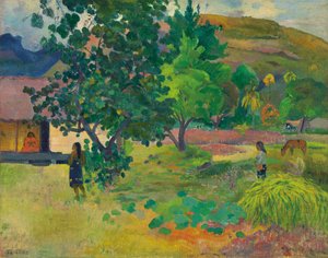 The House by Paul Gauguin