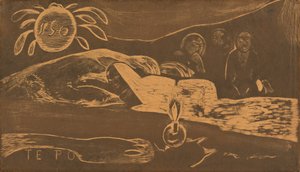 Te Po The Long Night by Paul Gauguin