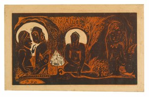 Te atua (The God), from the Noa Noa Suite by Paul Gauguin