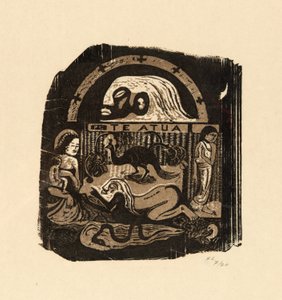 The God, from the Suite of Late Wood-Block Prints