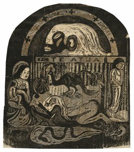 The God, from the Suite of Late Wood-Block Prints