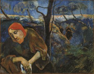 The Agony in the Garden (detail) by Paul Gauguin
