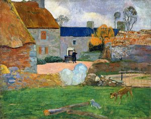 The Blue Roof or Pouldu Farm