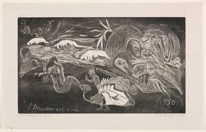 The Creation of the Universe, from the series “Noa Noa” by Paul Gauguin