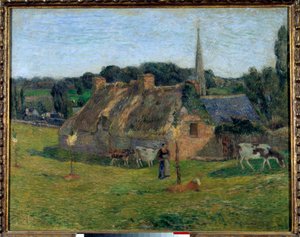 The Derout Lollichon Field and the Church of Pont Aven