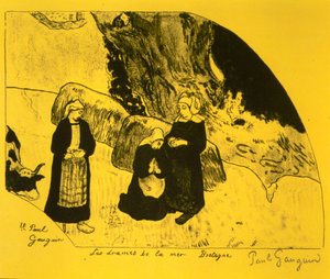 The Drama of the Sea, Brittany, from the Volpini Suite: Dessins lithographiques, 1889