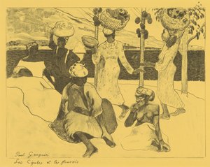 The Grasshoppers and the Ants: A Souvenir of Martinique, from the Volpini Suite, 1889